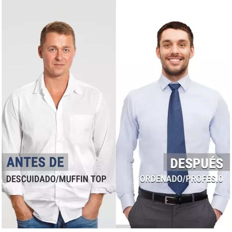 Sujetador camisa hombre shop