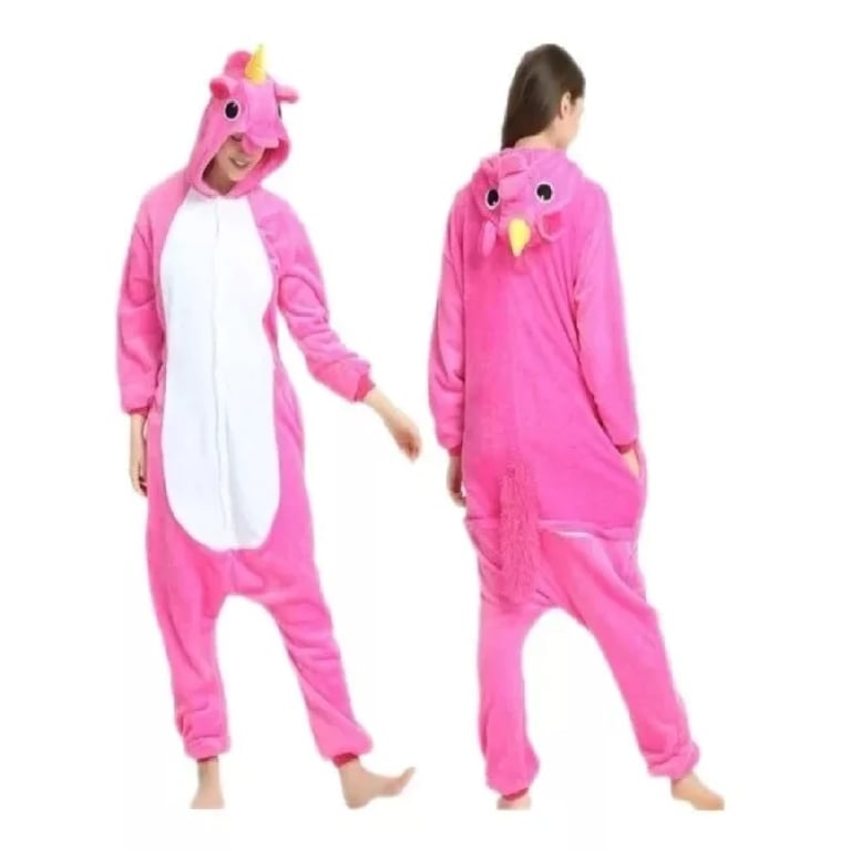 GENERICO Pijama Enteritos Kigurumi De Animales Adultos Unicornio falabella