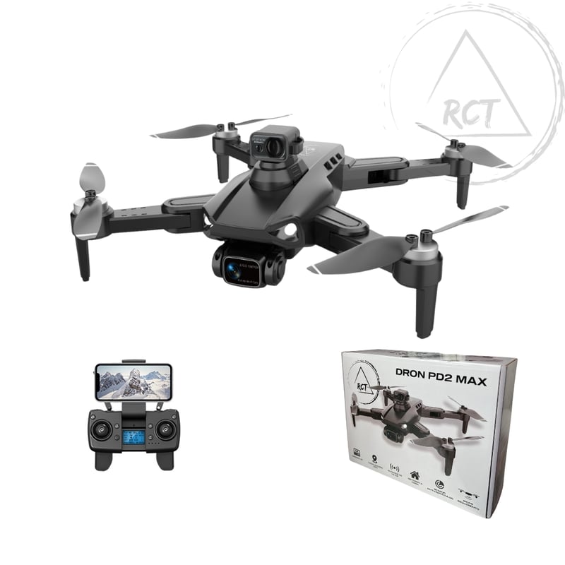 GENERICO Dron RCT PD2 Max - Alcance 1,2 KM - Sensor Anti obstaculos 360 ...
