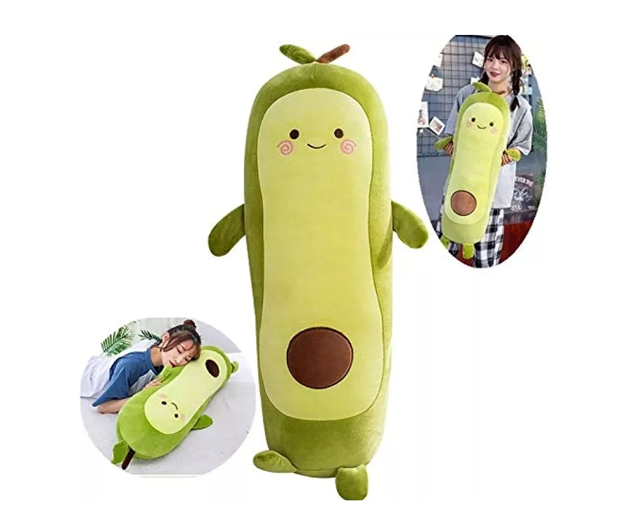 GENERICO Cojin Peluche Felpa Palta Aguacate Kawaii Abrazable 7020cm falabella