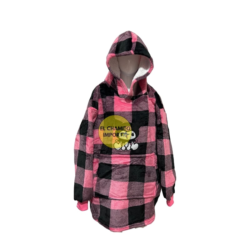 GENERICO - Maxi Poleron Sherpa Hello Kitty Kuromi Melody Kawaii Niñas