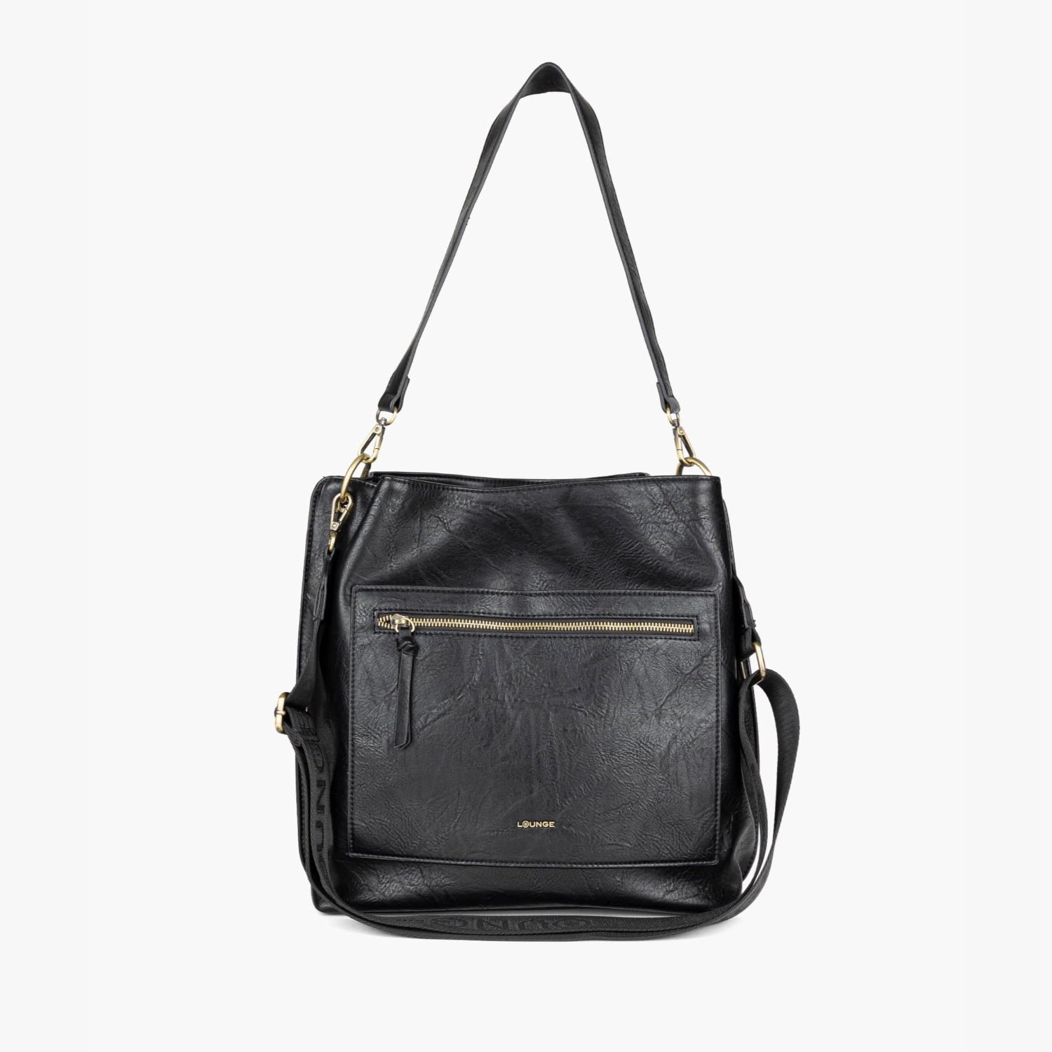 LOUNGE Cartera De Hombro Mujer Doble Uso Dorado falabella
