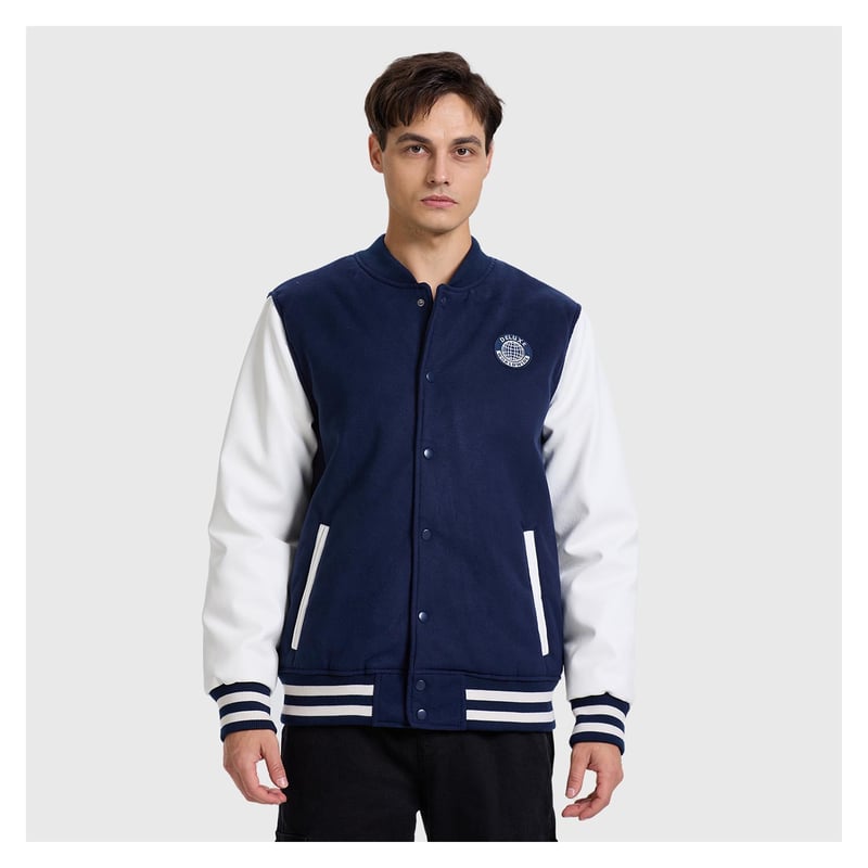 Chaqueta Hombre Varsity Azul Fashion s Park