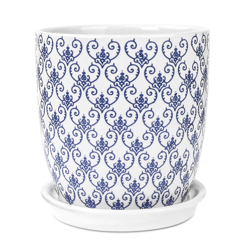 Taza De Café Con Platillo De Madera - Cerámica Vintage, Para Capuchino O Té