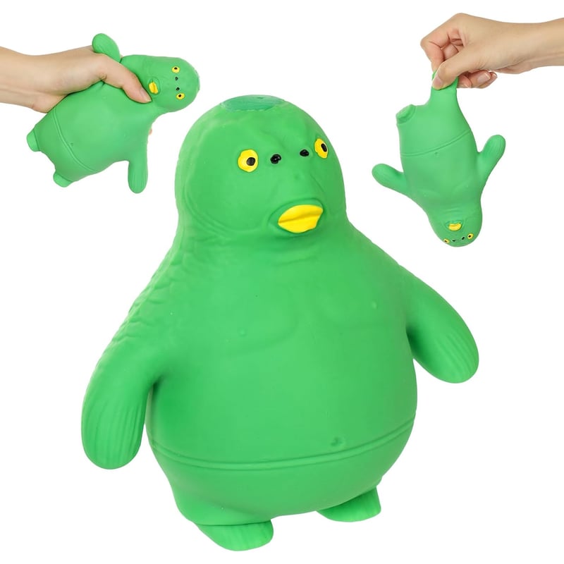 Juguete Anti-estrés De Gorila De Látex | Soft Squeeze De 15 Cm Y 600 G | Alivio De Ansiedad Con Relleno De Arena | Regalo Para Adultos Y Niños