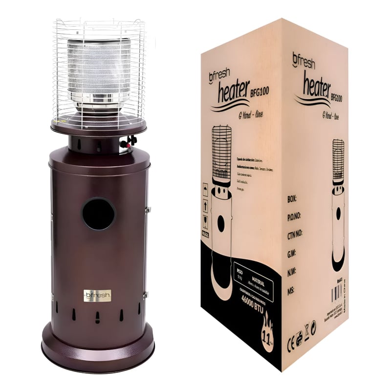 B FRESH - Estufa de Patio a Gas Baja Bfresh BF-G100