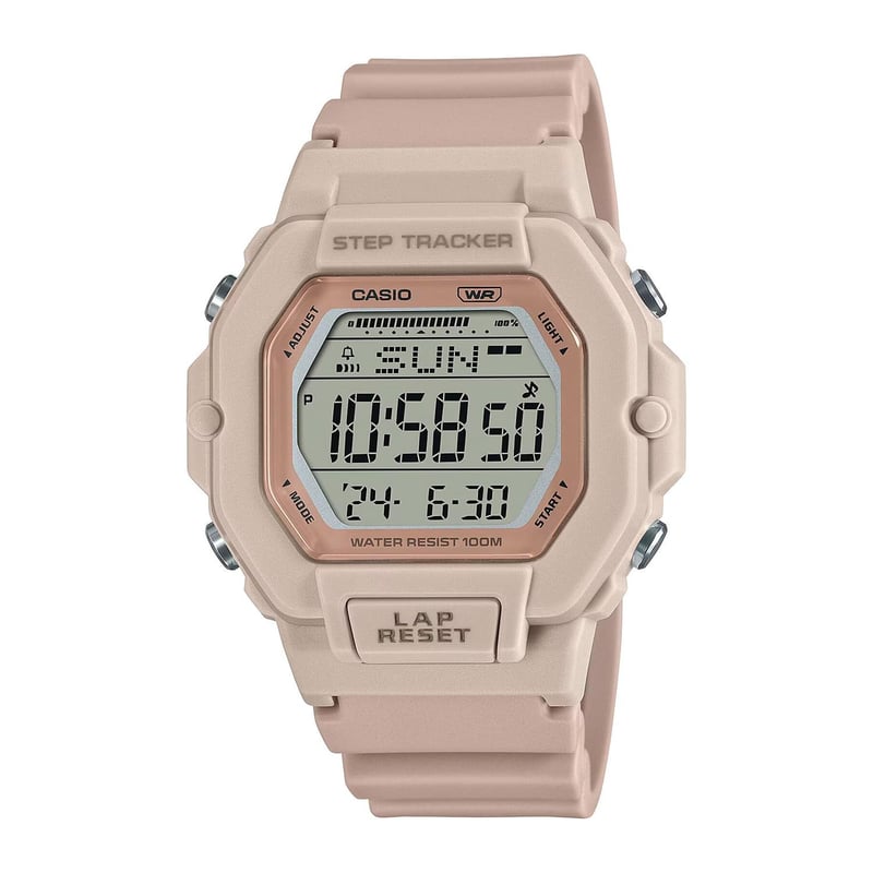 Reloj casio rosa metalico sale