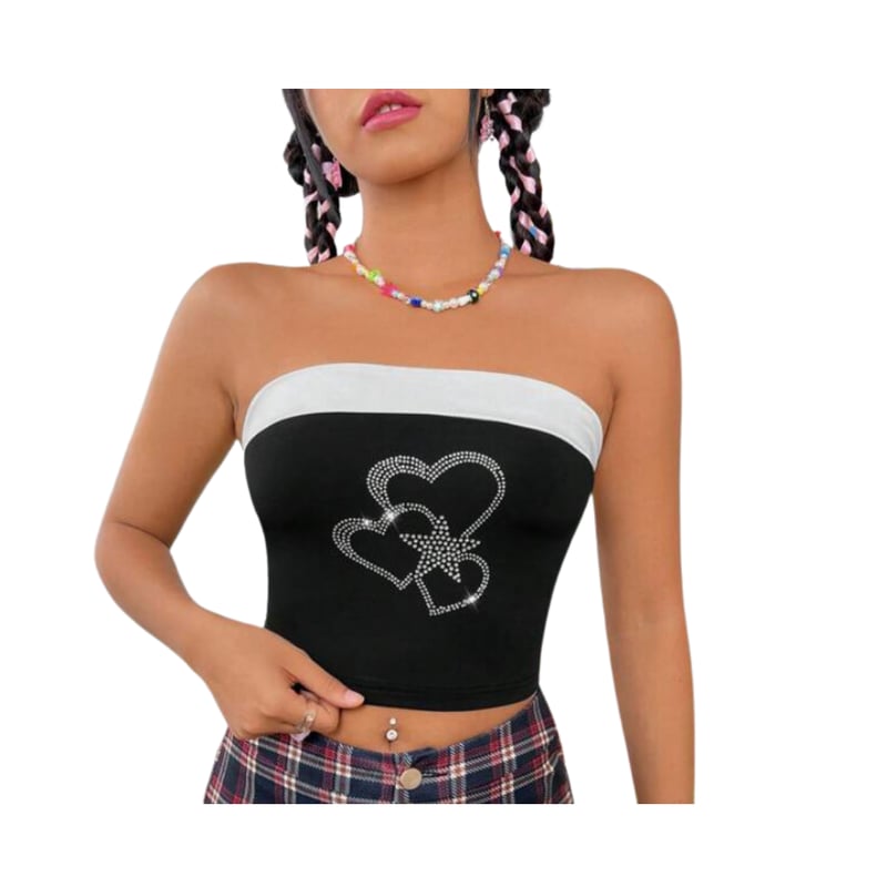 Camiseta bandeau hotsell
