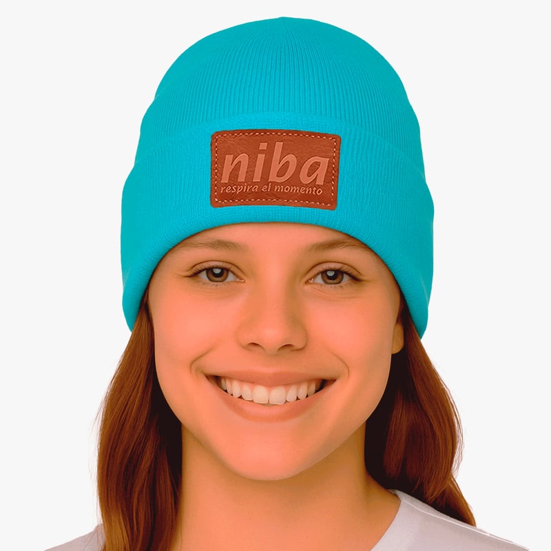 NIBA - Gorro Lana Los Maquis Celeste Niba