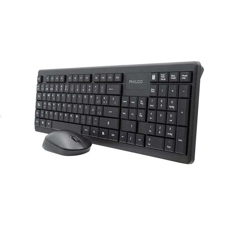 Teclado inalambrico philco sale