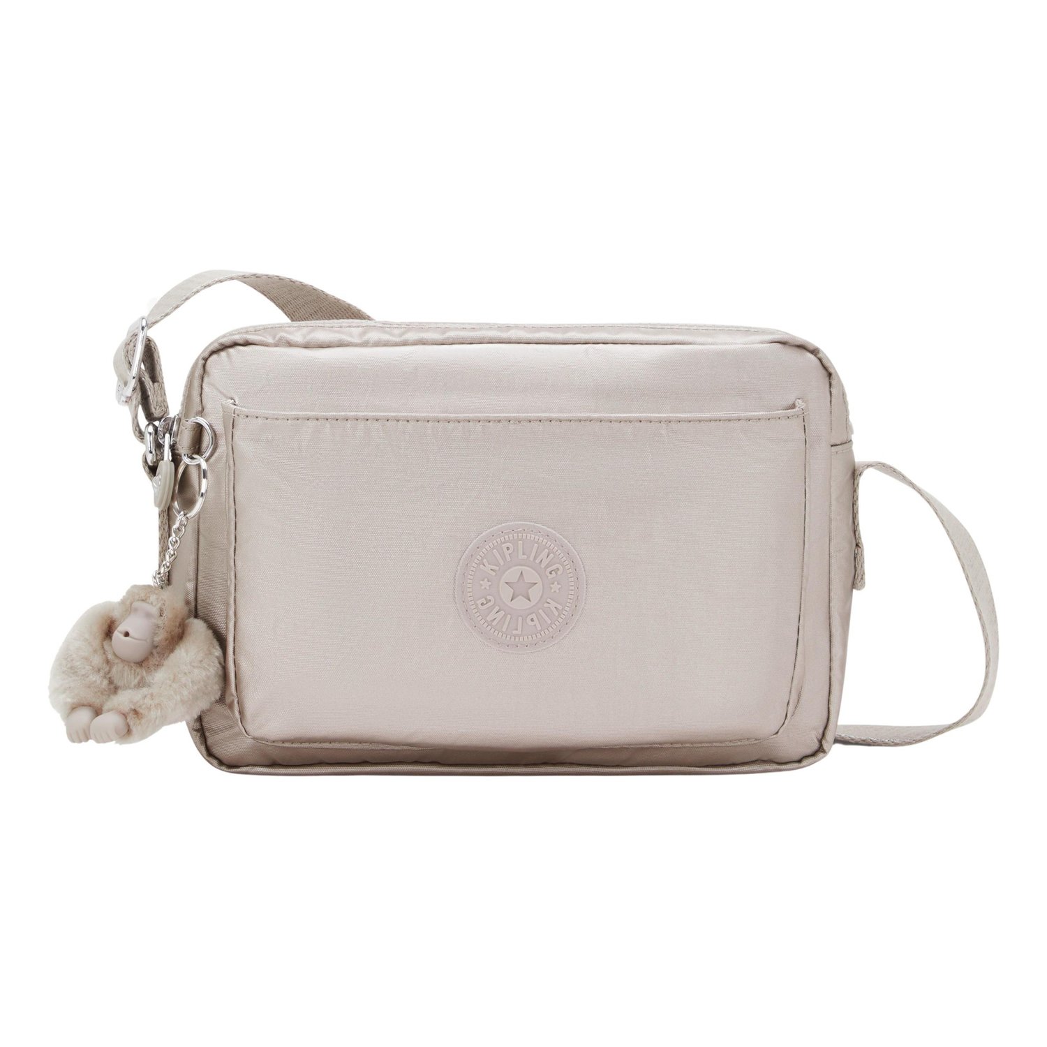 KIPLING Cartera Abanu M Plateado KIPLING falabella