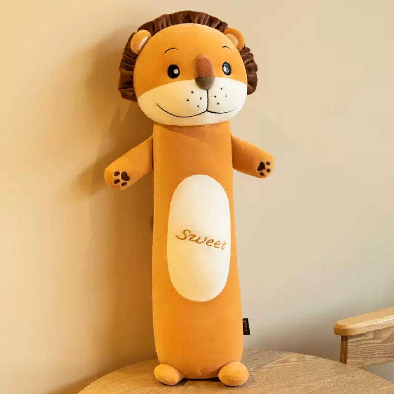 GENERICO Almohada de Peluche de Leon falabella