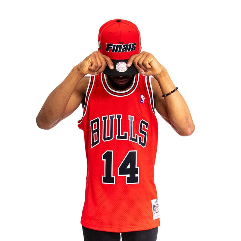 Polera Authentics Nba Bulls 91 Craig Mitchell And Ness