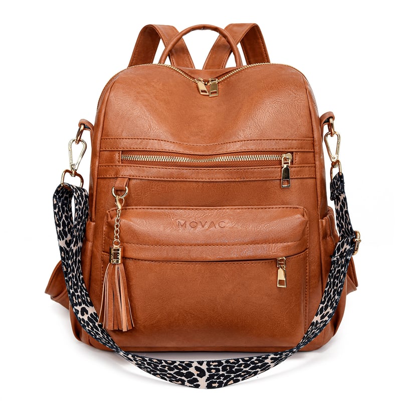 MV MOVAC Mochila Cartera MOVAC Urban Chic Cuero PU Mujer a la Moda Multiuso falabella
