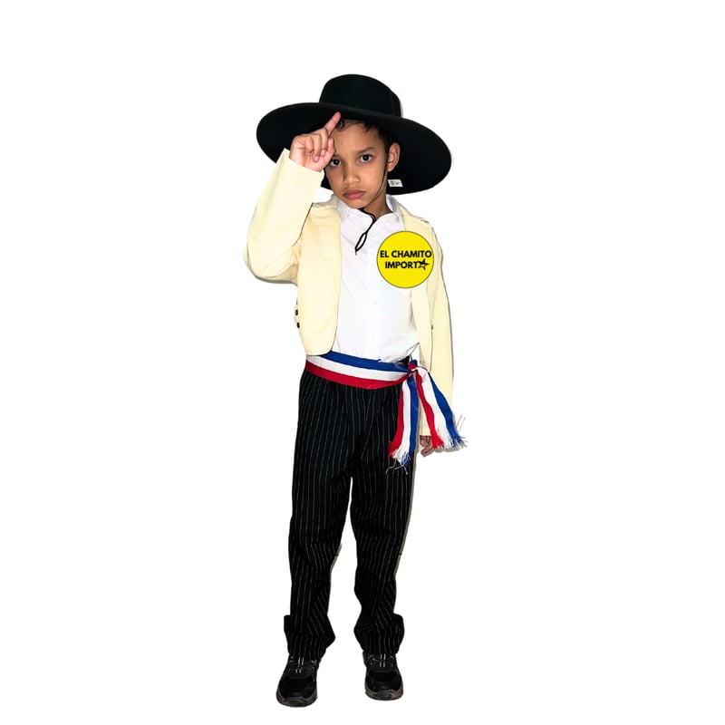 Traje de huaso niño 2 años best sale