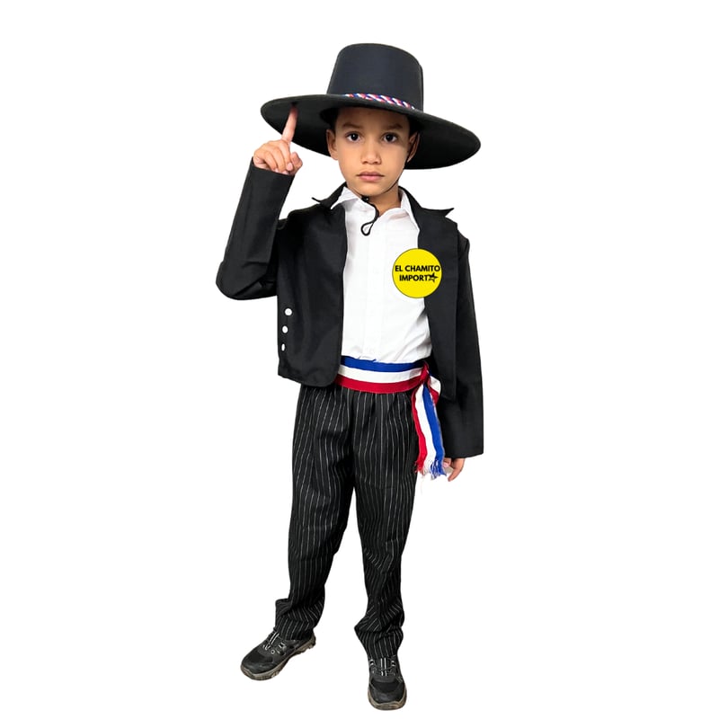 Traje masculino chileno best sale