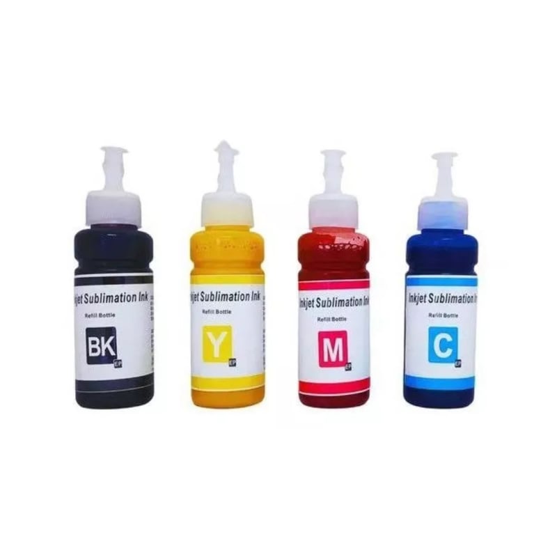 GENERICO - Pack Botellas Sublimacion N/M/C/Y