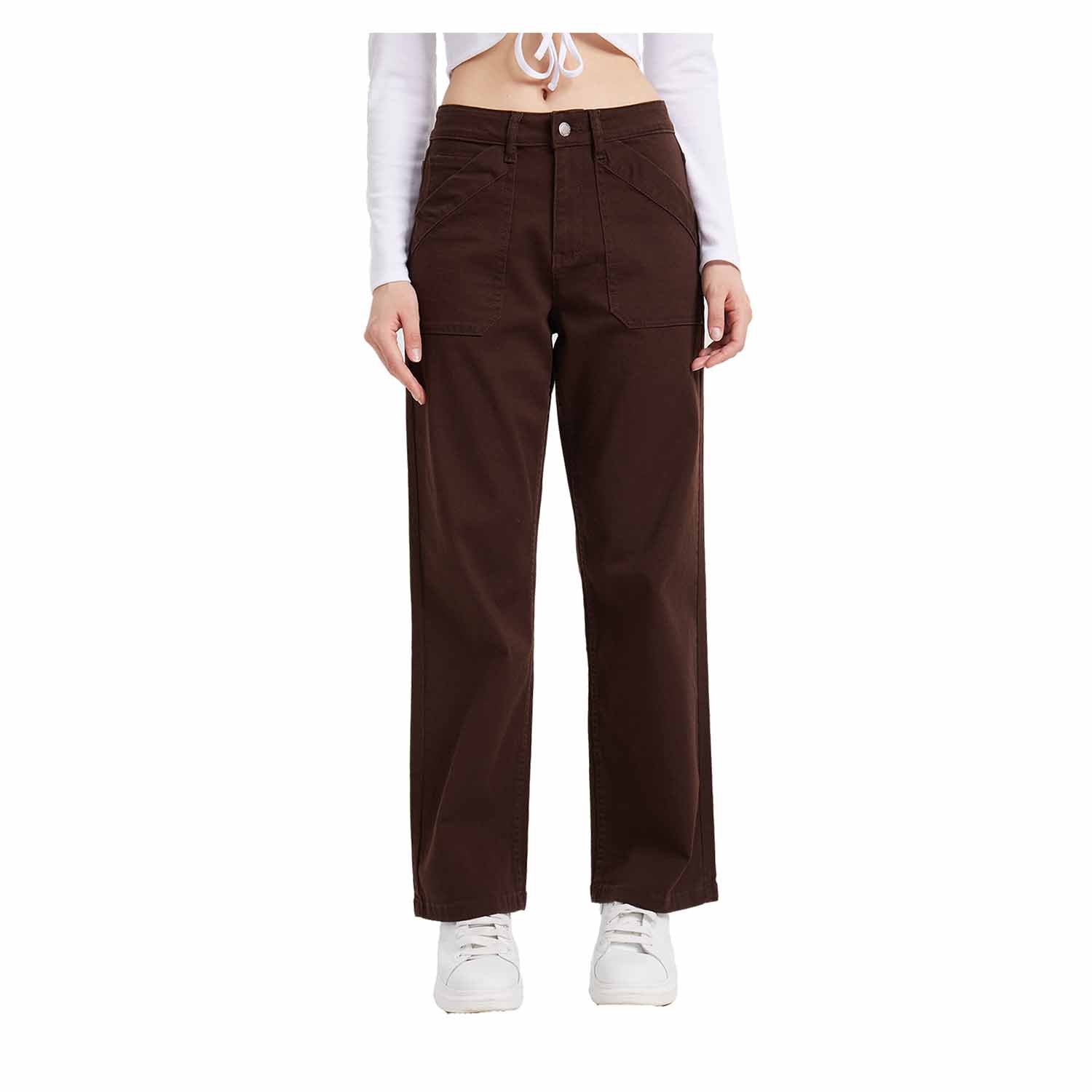 FASHION S PARK Jeans Mujer Recto Color Beige Fashion s Park falabella