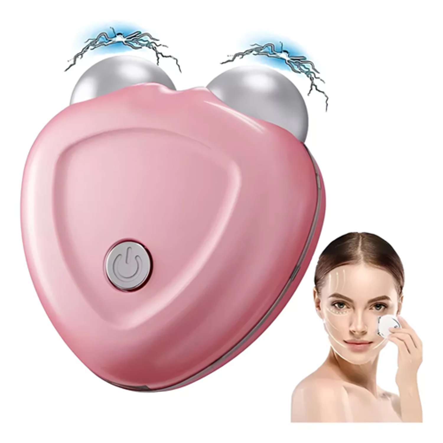 "Masajeador Facial Microcorriente Maquina Estiramiento Facial"