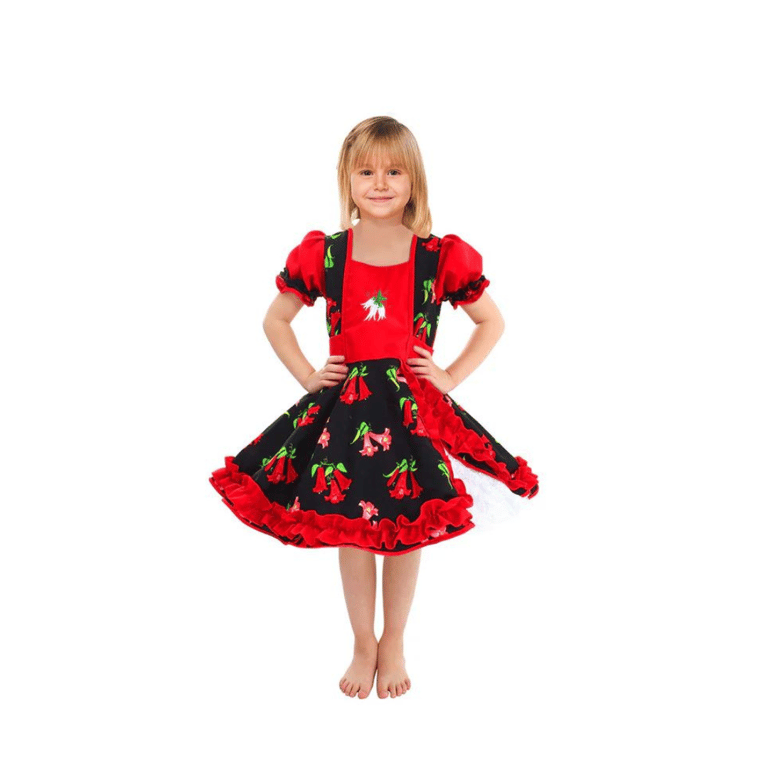 GENERICO Vestido Huasa China Nina falabella