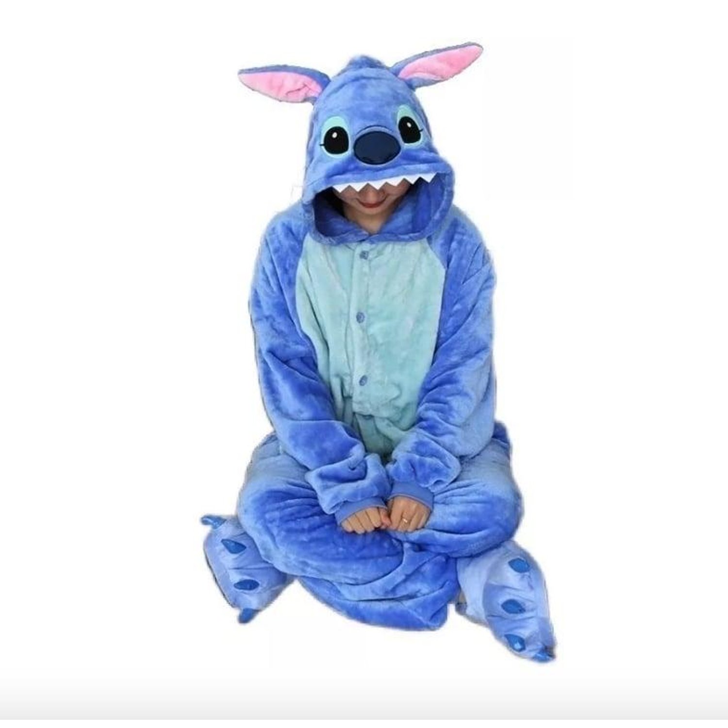 GENERICO Pijama Enterizo Stitch Para Ninos y Adultos falabella