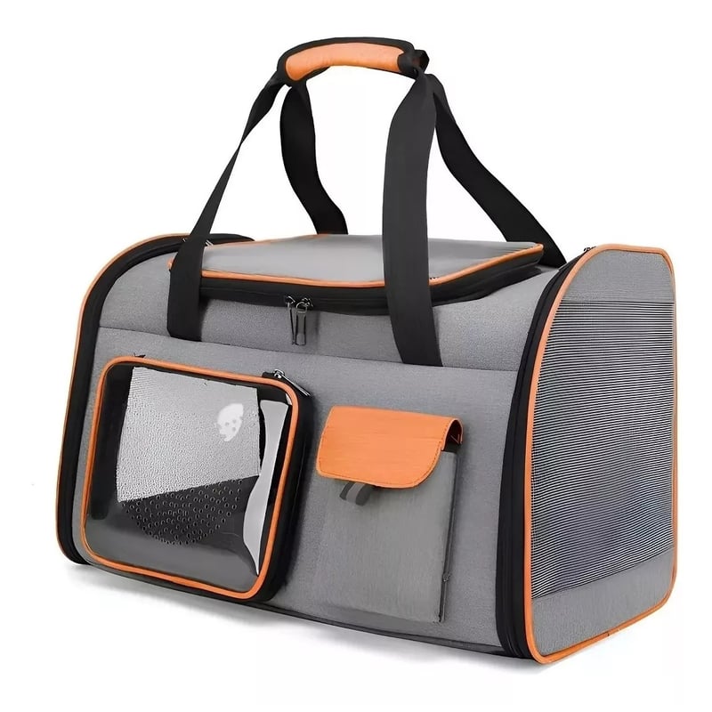 PETCUTE Mochila transportadora para Perros pequeñas Bolsa Mochila para Gatos con Alfombrilla extraíble Mochila para Mascotas