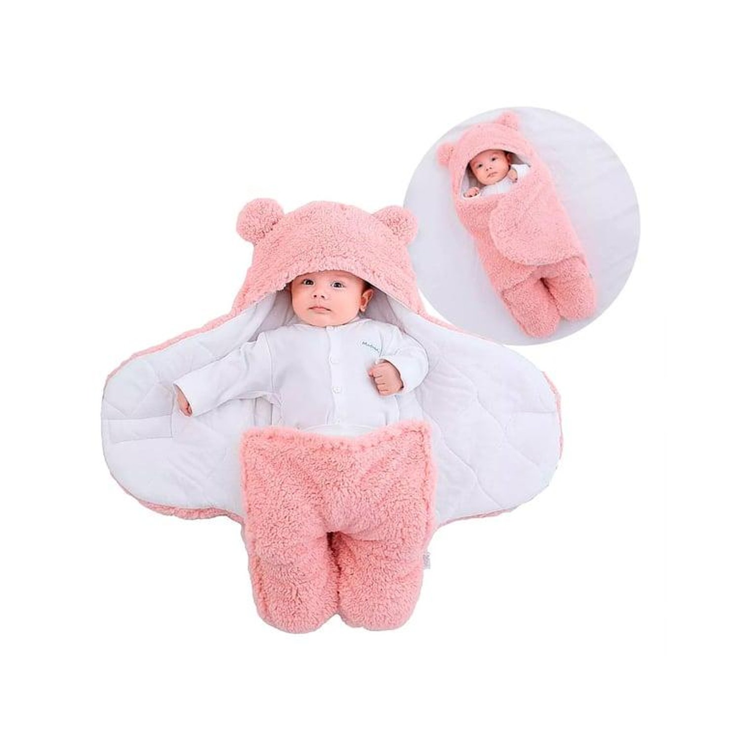 GENERICO Saco de dormir osito para bebe invierno falabella