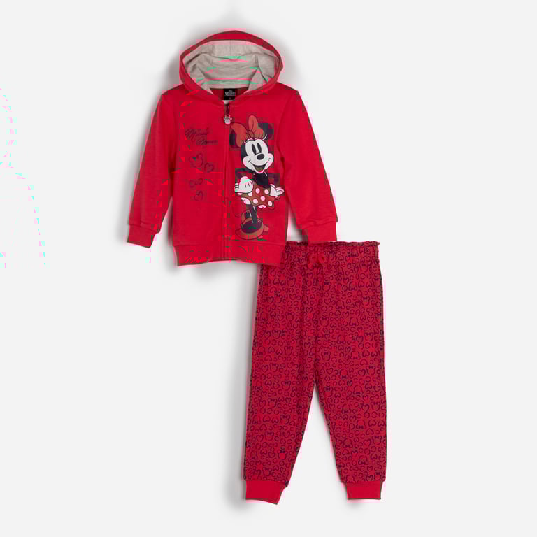 DISNEY Buzo Nina Minnie Mouse Bailando Rojo Disney falabella