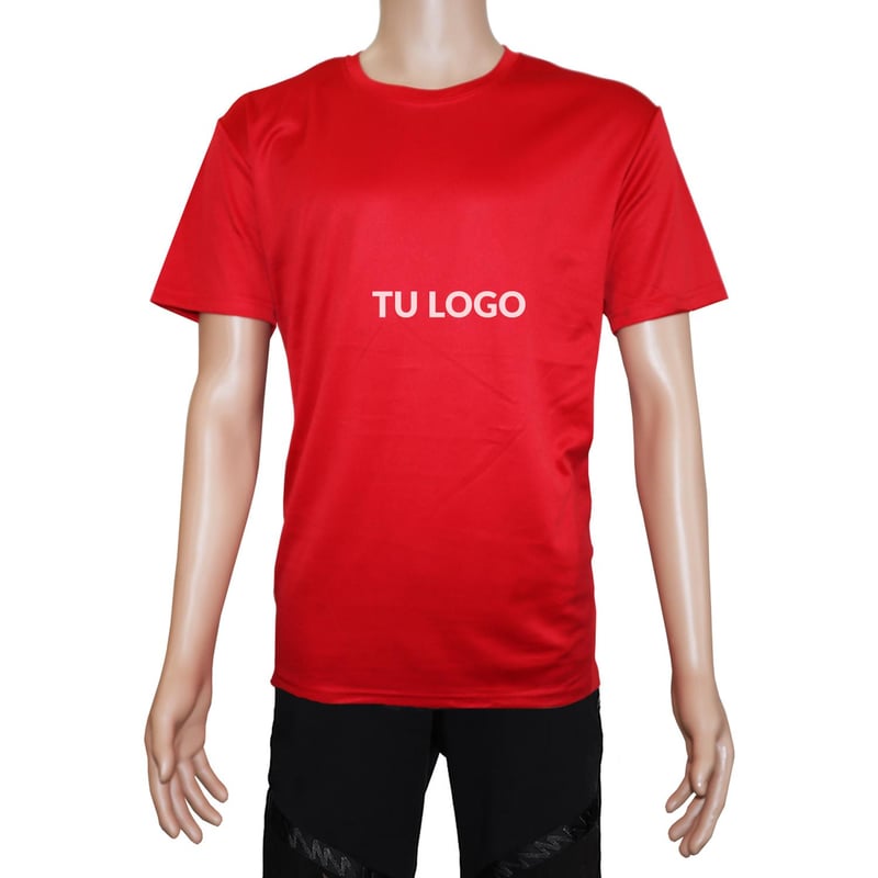 Polera Poliester Para Sublimar personalizar Manga Corta