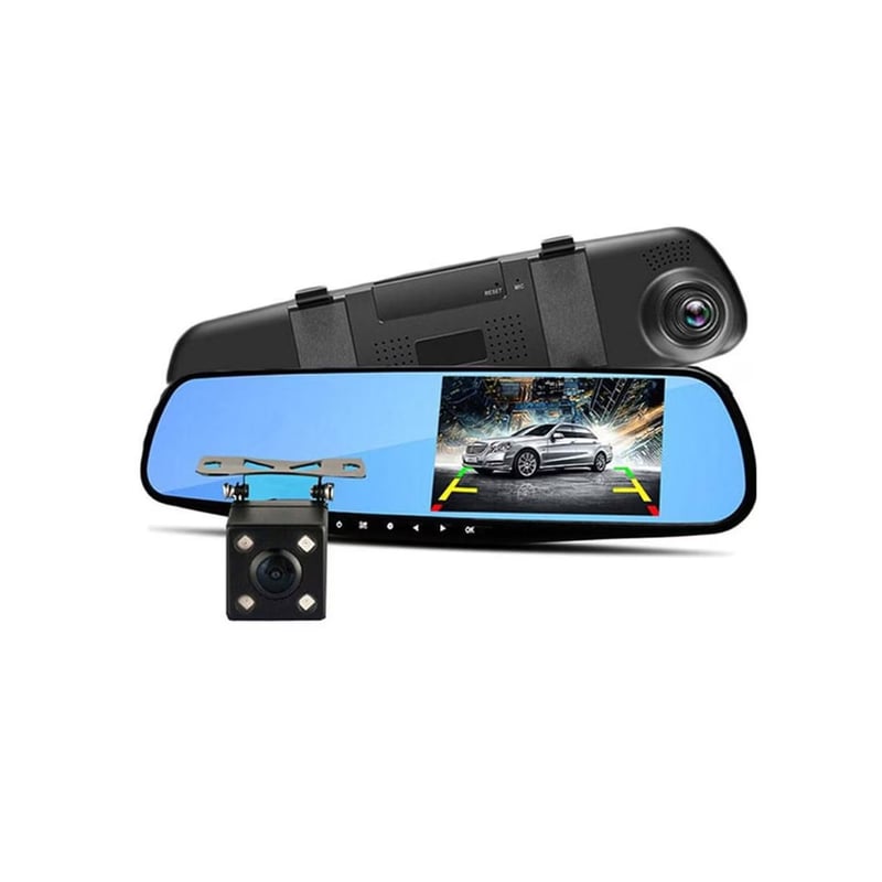 AUTO MIND - ESPEJO RETROVISOR CON CAMARA TRASERA