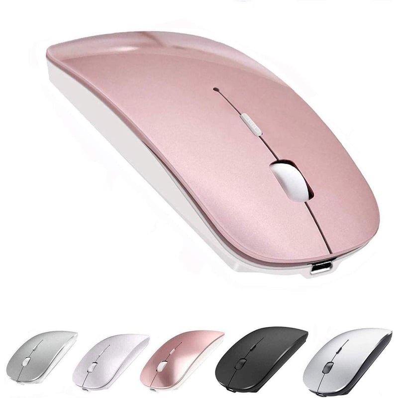 Mouse Inalambrico Para iPad Tablet Rosa