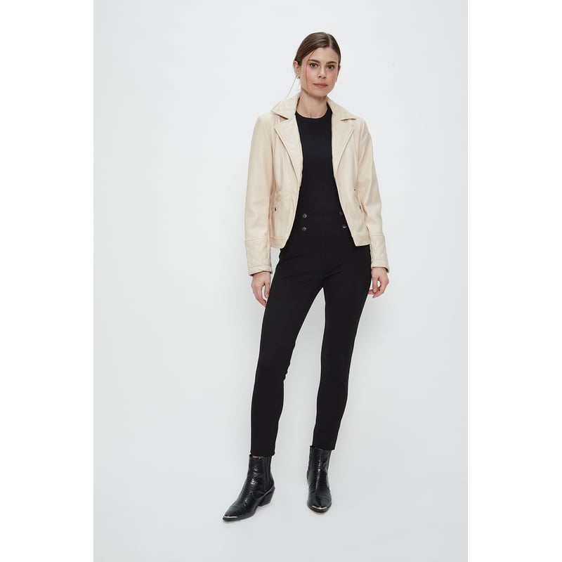ASH - Casaca Lisa Beige Ash
