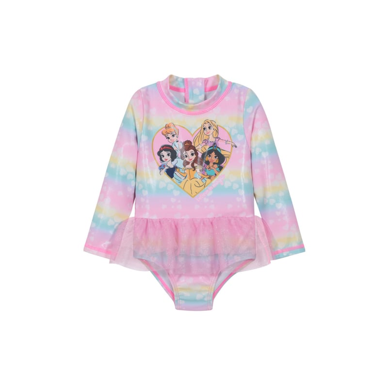 DISNEY Traje de Bano Bebe Nina Manga Larga UV50 Princesas DISNEY falabella