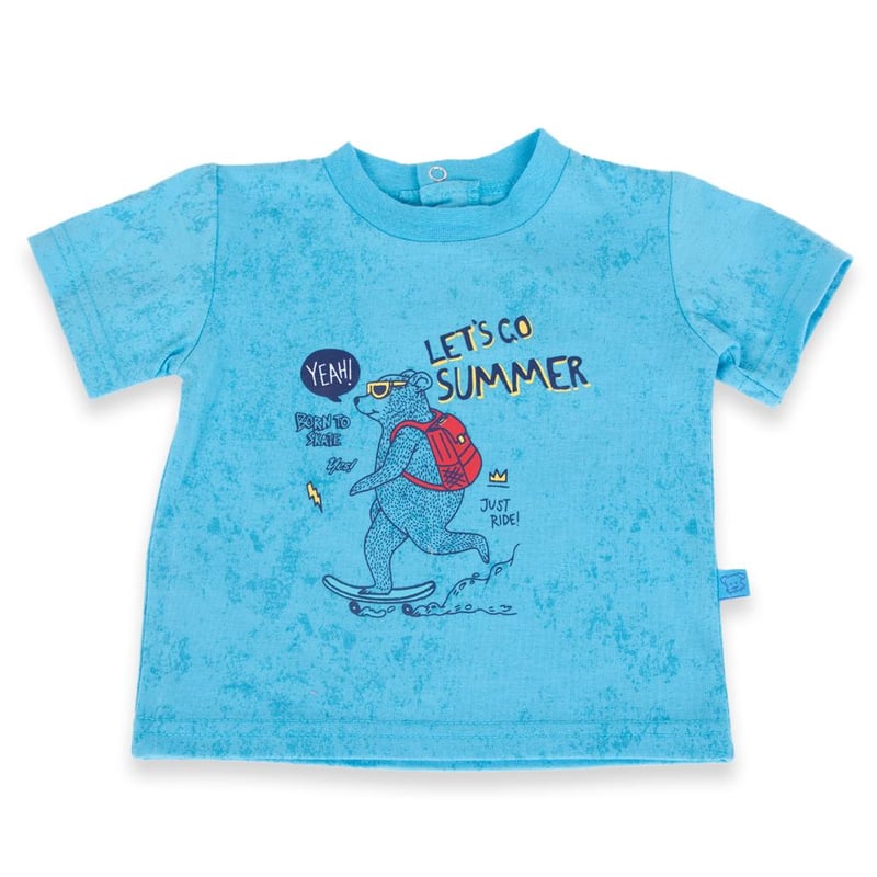 Polera celeste bebe shop