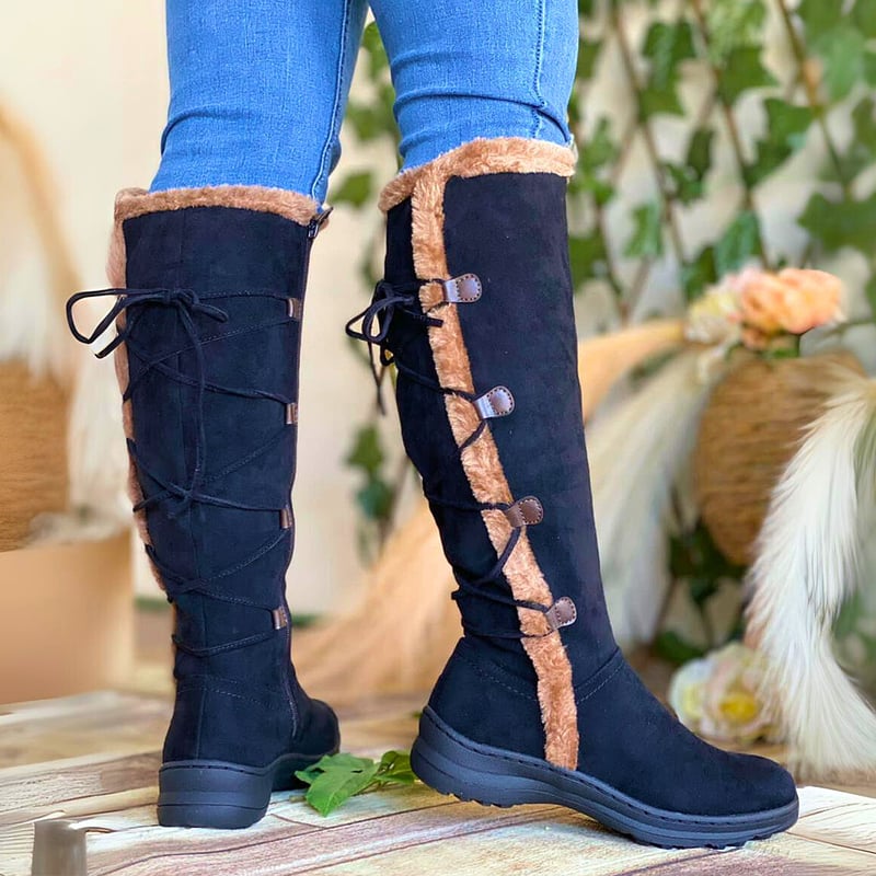 Botas bucaneras gamuza fashion