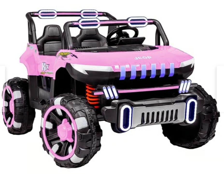 GENERICO AUTOS ELECTRICOS A BATERIA CON CONTROL REMOTO ROSADO falabella