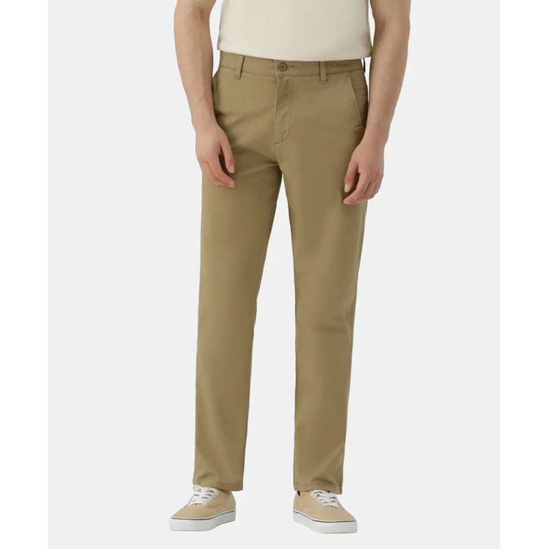 Pantalon Dockers kaki homme 32X34 gris coupe droite doux
