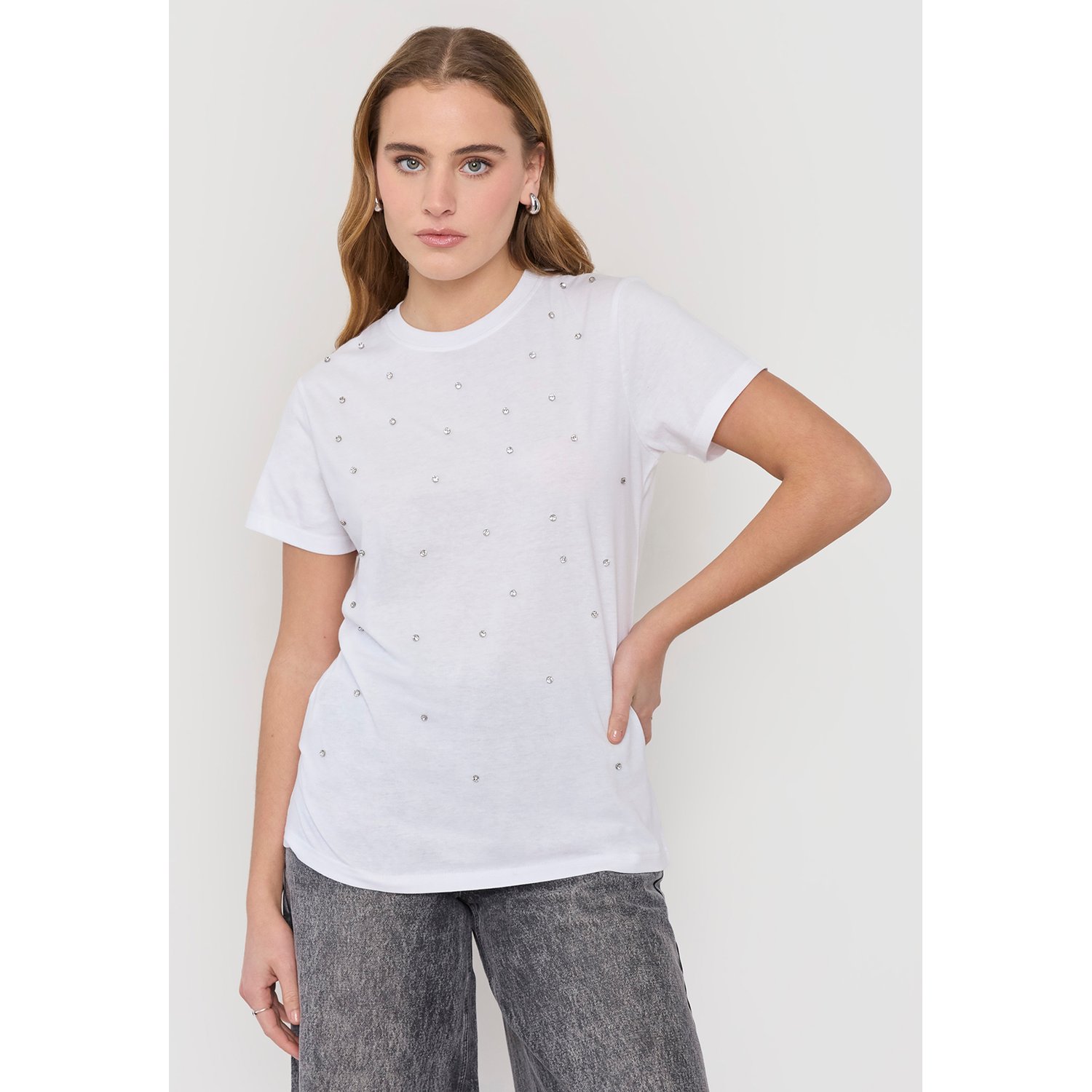 CORONA Polera Mujer Fun Oversize Blanco M C Corona falabella