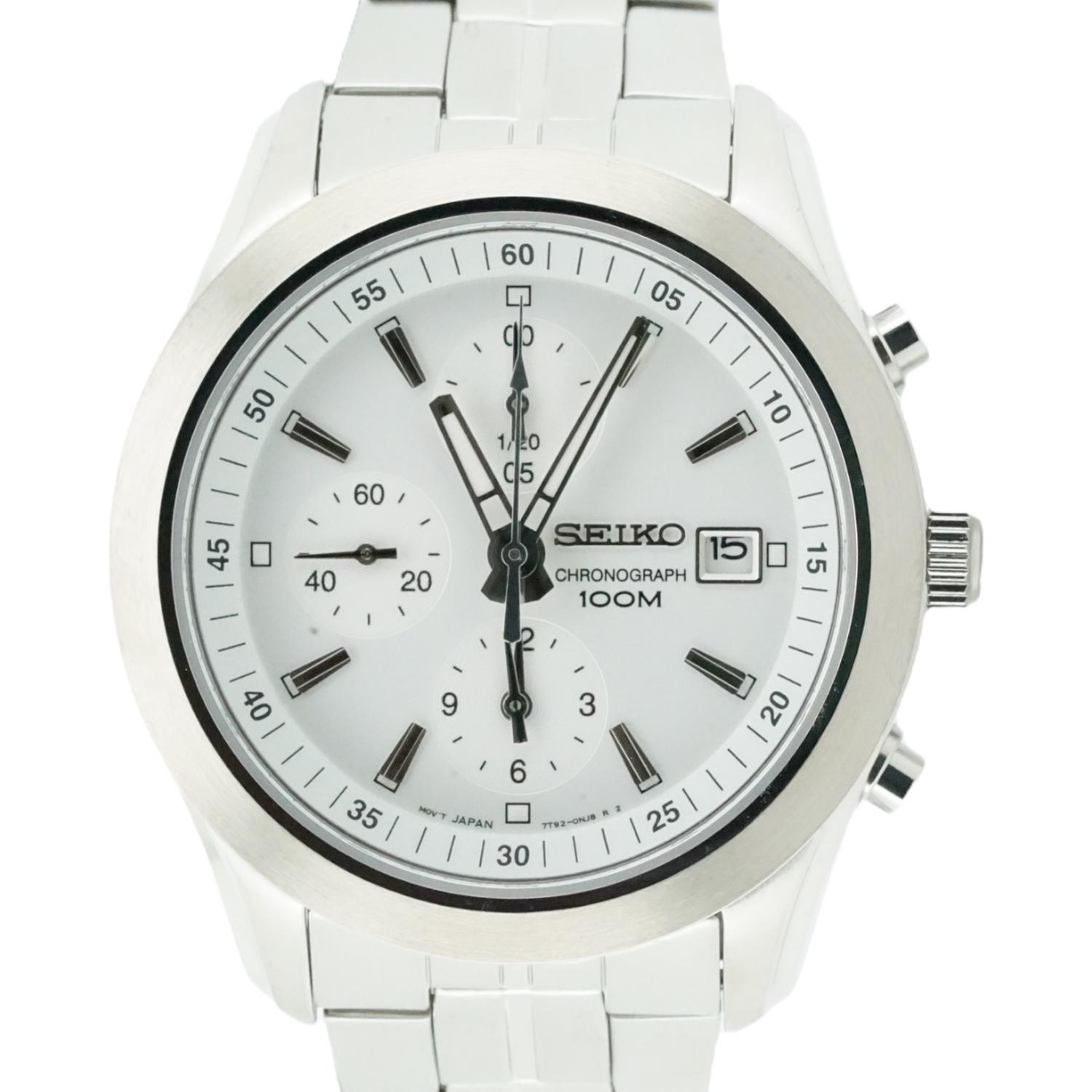 Reloj seiko chronograph 100m características shop