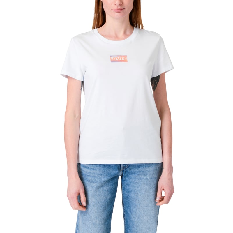 Polera levis blanca mujer sale