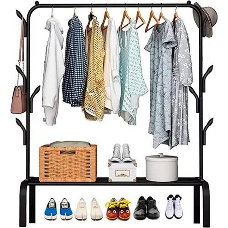 GENERICO Perchero Rack Armable para Ropa y Organizador de Closet en ...