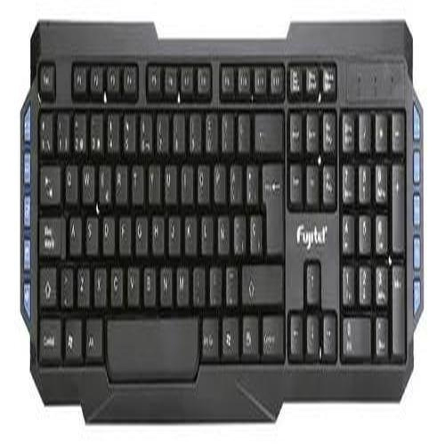 Teclado Inalambrico Fujitel 105 teclas Conexion Rapida y Eficiente