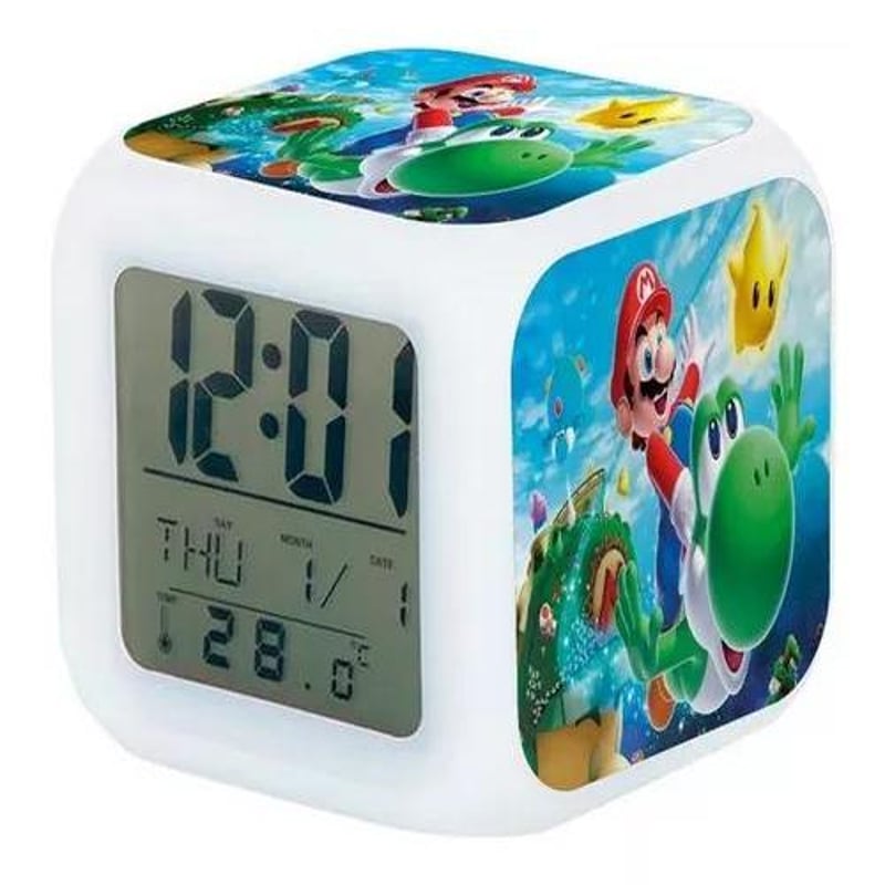 Reloj despertador mario bros hotsell