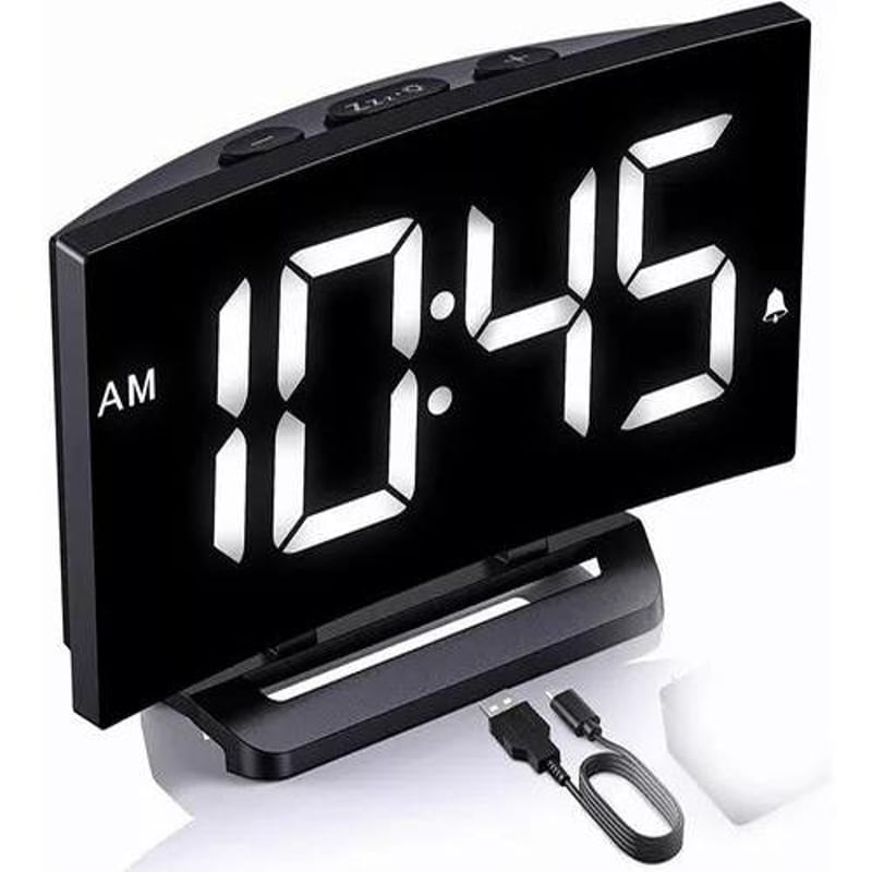 GENERICO Reloj Despertador Digital LED con Alarma y Pantalla Luminoso falabella