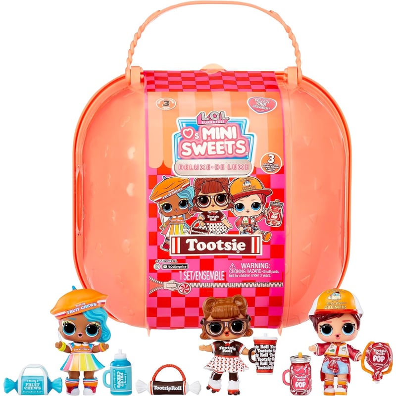 LOL SURPRISE Lol Surprise Mini Sweets Tootsie S3 Deluxe Con 3 Munecas falabella