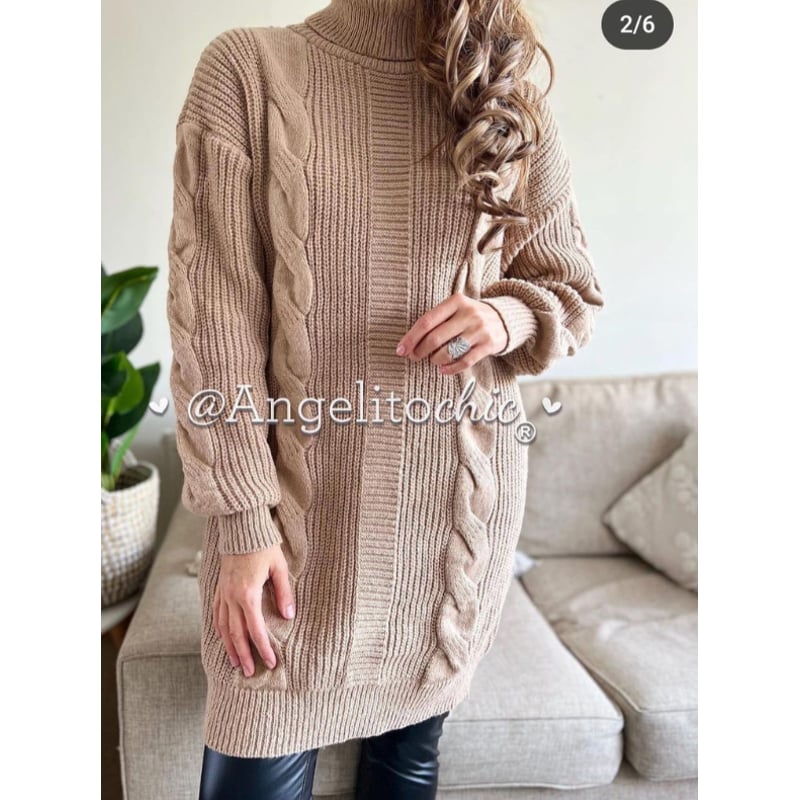 Sweater holgado mujer hotsell