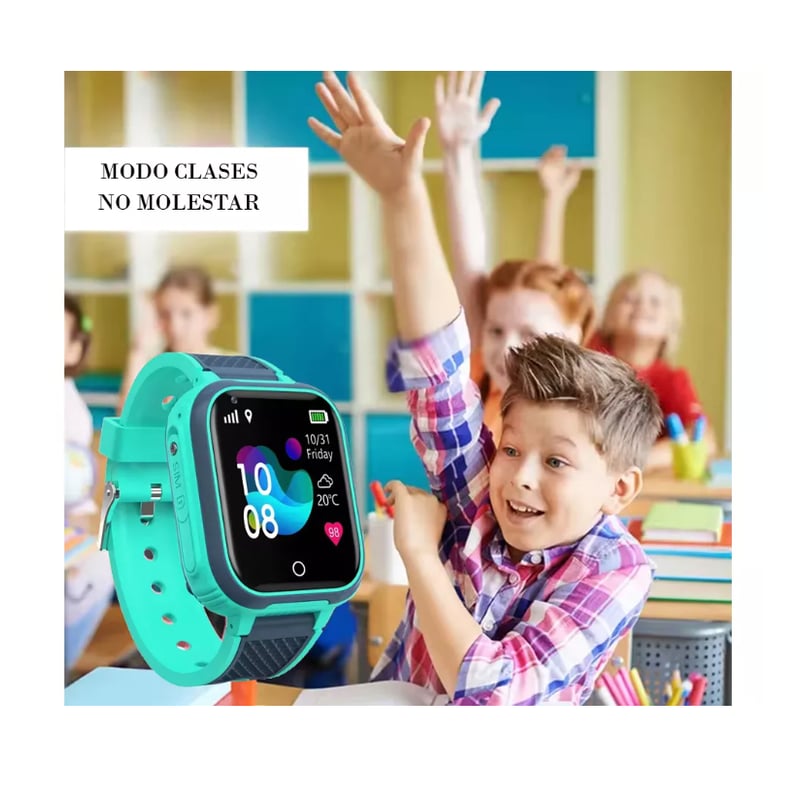 GENERICO Reloj Smartwatch Lt21 bl Gps Ninos C Internet 4g falabella