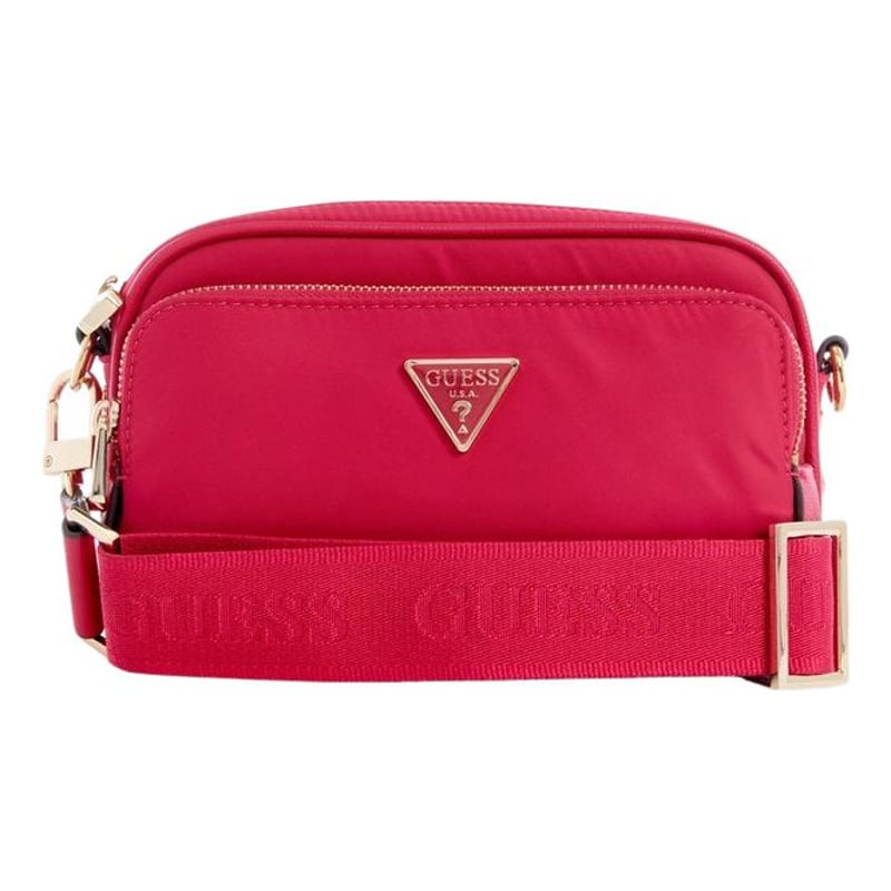 GUESS Cartera Eco Gemma Crossbody Camera Fucsia GUESS falabella