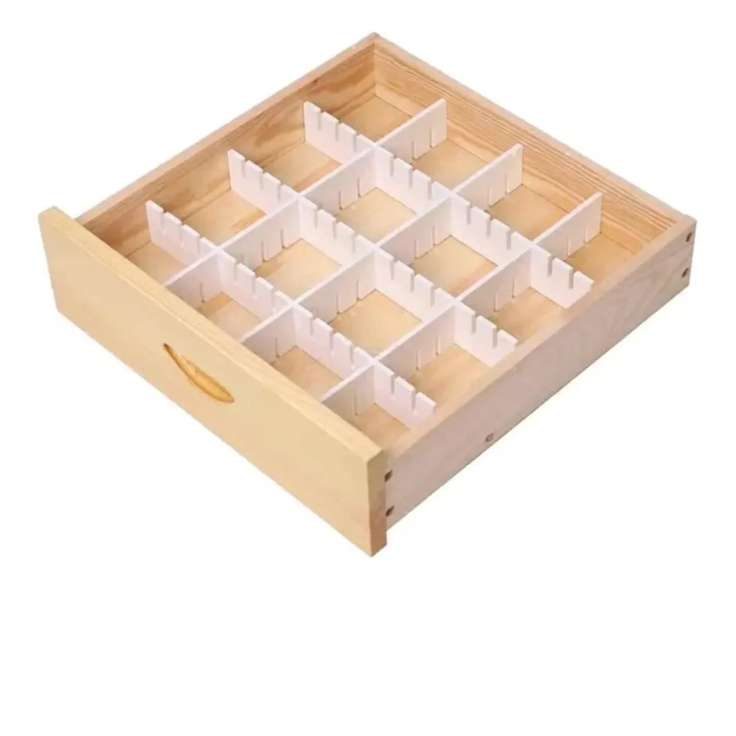 GENERICO Set 3 Separadores Ajustables Para Cajones Closet 42 3x6.5 falabella