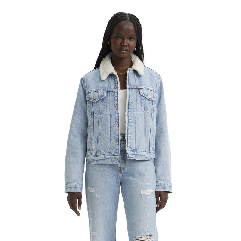 Cazadora vaquera levis mujer shop